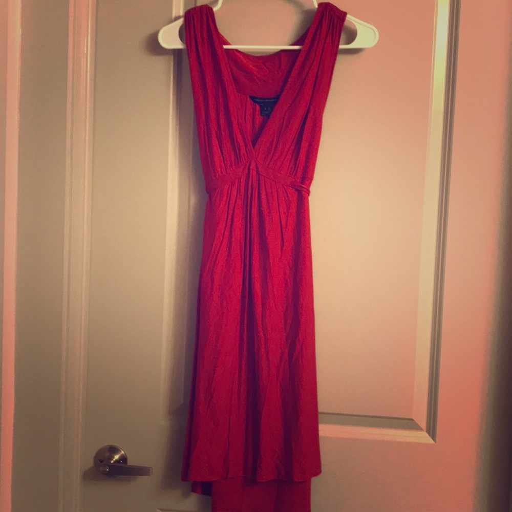 French Connection red dress